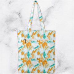 Double Zip Up Tote Bag 