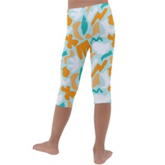 Kids  Lightweight Velour Capri Leggings  
