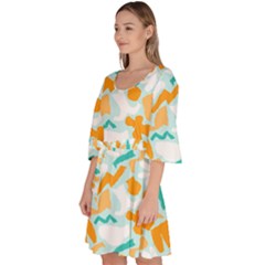 Velour Kimono Dress 