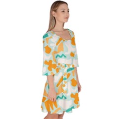 Velour Kimono Dress 
