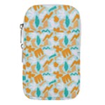 Design Pattern Seamless Tropical Waist Pouch (Small)