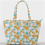 Design Pattern Seamless Tropical Back Pocket Shoulder Bag 