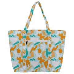 Zip Up Canvas Bag 