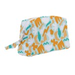 Design Pattern Seamless Tropical Wristlet Pouch Bag (Medium)