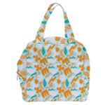 Design Pattern Seamless Tropical Boxy Hand Bag