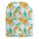 Design Pattern Seamless Tropical Drawstring Pouch (3XL)