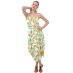 Design Pattern Seamless Tropical Layered Bottom Dress