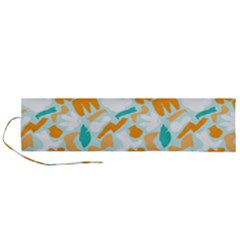 Design Pattern Seamless Tropical Roll Up Canvas Pencil Holder (L) from ArtsNow.com