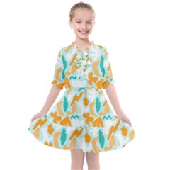 Kids  All Frills Chiffon Dress 