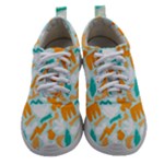 Design Pattern Seamless Tropical Women Athletic Shoes