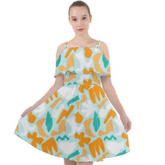 Cut Out Shoulders Dress 