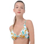 Design Pattern Seamless Tropical Knot Up Bikini Top