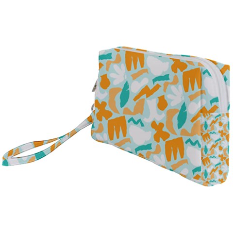 Design Pattern Seamless Tropical Wristlet Pouch Bag (Small) from ArtsNow.com