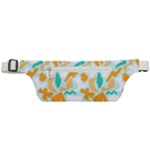 Design Pattern Seamless Tropical Active Waist Bag