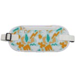 Design Pattern Seamless Tropical Rounded Waist Pouch
