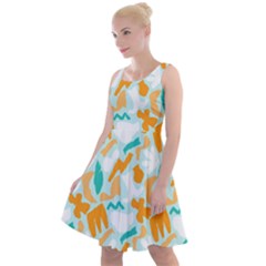 Knee Length Skater Dress 