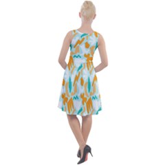 Knee Length Skater Dress 