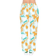 Women Velvet Drawstring Pants 