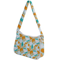 Zip Up Shoulder Bag 