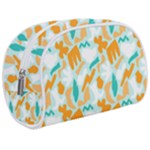 Design Pattern Seamless Tropical Make Up Case (Medium)
