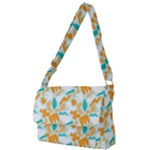 Design Pattern Seamless Tropical Full Print Messenger Bag (L)