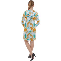Long Sleeve Hoodie Dress 