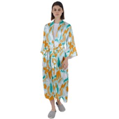 Maxi Satin Kimono 