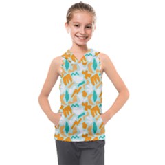 Kids  Sleeveless Hoodie 
