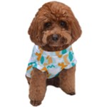 Design Pattern Seamless Tropical Dog T-Shirt