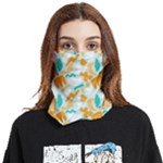 Design Pattern Seamless Tropical Face Covering Bandana (Two Sides)