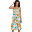 Knee-Length Strapless Bra Top Dress 