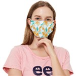 Design Pattern Seamless Tropical Fitted Cloth Face Mask (Adult)
