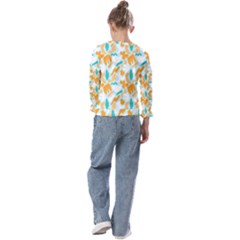 Kids  Cuff Sleeve Top 