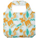 Design Pattern Seamless Tropical Foldable Grocery Recycle Bag