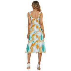 Women s Sleeveless Corset Midi Dress 