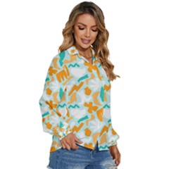 Women s Long Sleeve Button Up Shirt 