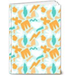 Design Pattern Seamless Tropical 5  x 7  Hardcover Notebook