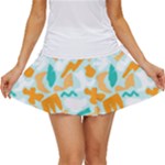 Design Pattern Seamless Tropical Women s Skort