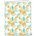 Design Pattern Seamless Tropical 7  x 9  Softcover Notebook