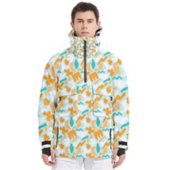 Men s Pullover Zip Ski and Snowboard Waterproof Breathable Jacket 
