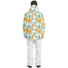 Men s Multi Pockets Zip Ski and Snowboard Waterproof Breathable Jacket 