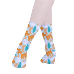 Smooth Crew Length Tube Socks 