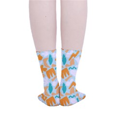 Smooth Crew Length Tube Socks 