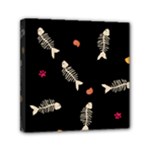 Pattern Design Seamless Fishbone Mini Canvas 6  x 6  (Stretched)