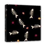 Pattern Design Seamless Fishbone Mini Canvas 8  x 8  (Stretched)