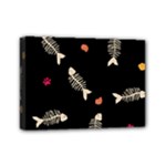 Pattern Design Seamless Fishbone Mini Canvas 7  x 5  (Stretched)