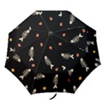 Pattern Design Seamless Fishbone Folding Umbrellas