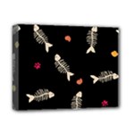 Pattern Design Seamless Fishbone Deluxe Canvas 14  x 11  (Stretched)