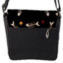 Flap Closure Messenger Bag (S) 