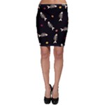 Pattern Design Seamless Fishbone Bodycon Skirt
